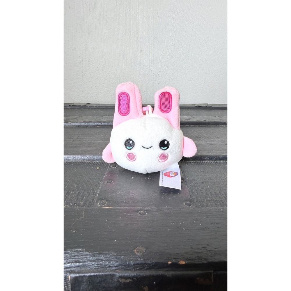 True Rainbow Kingdom Bartleby Cat Plush Clip On Pink White 3.5" - Picture 2 of 5